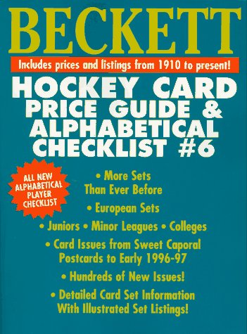 Book cover for Hockey Cards, 6th Edition