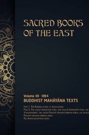 Cover of Buddhist Mahayana Texts