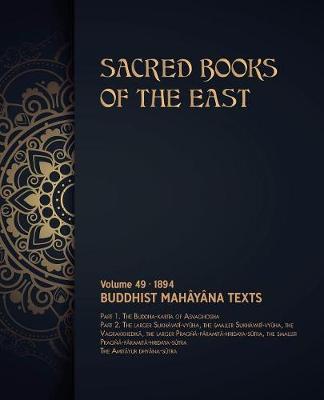 Cover of Buddhist Mahayana Texts