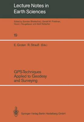 Book cover for GPS-Techniques Applied to Geodesy and Surveying