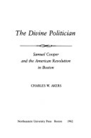 Cover of The Divine Politician