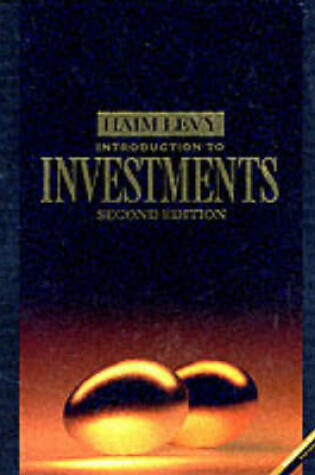 Cover of Introduction to Investments