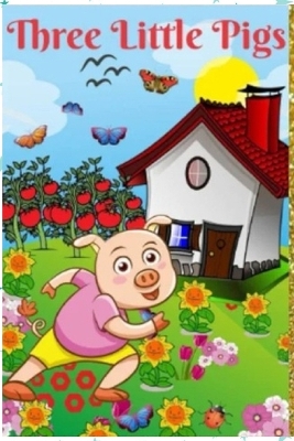 Book cover for Three little pigs (illustrated )