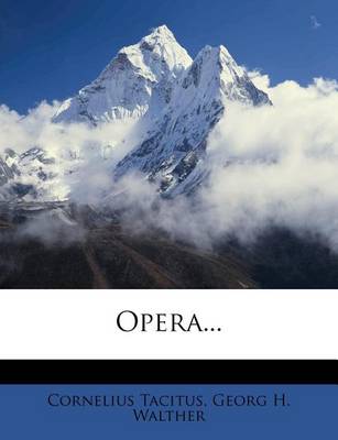 Book cover for Opera...