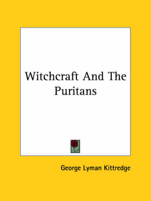 Book cover for Witchcraft and the Puritans