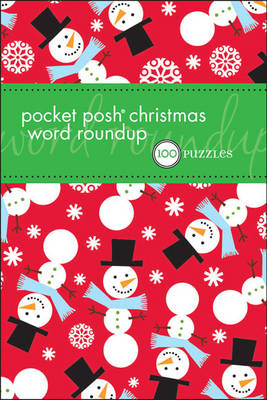 Book cover for Pocket Posh Christmas Word Roundup