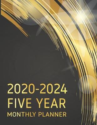 Book cover for 2020-2024 Five Year Monthly Planner