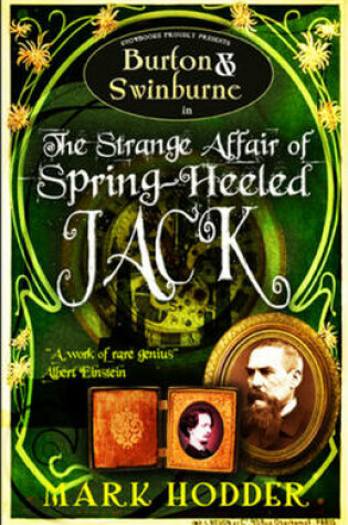 Cover of Burton and Swinburne in the Strange Affair of Spring Heeled Jack
