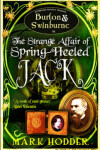 Book cover for Burton and Swinburne in the Strange Affair of Spring Heeled Jack