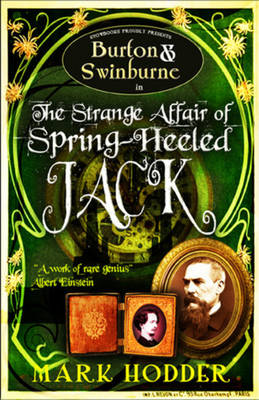 Cover of Burton and Swinburne in the Strange Affair of Spring Heeled Jack