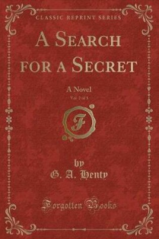 Cover of A Search for a Secret, Vol. 2 of 3