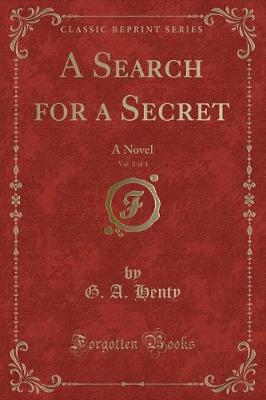 Book cover for A Search for a Secret, Vol. 2 of 3