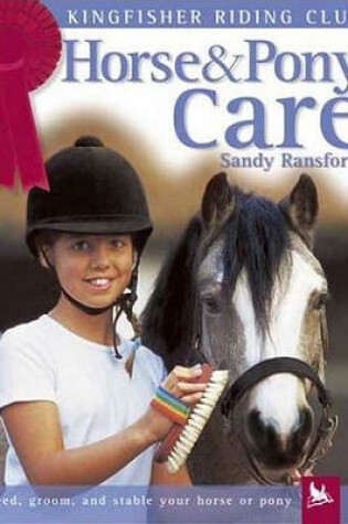 Cover of Horse & Pony Care