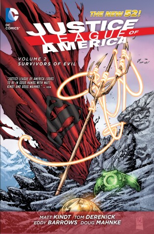 Book cover for Justice League of America Vol. 2: Survivors of Evil (The New 52)