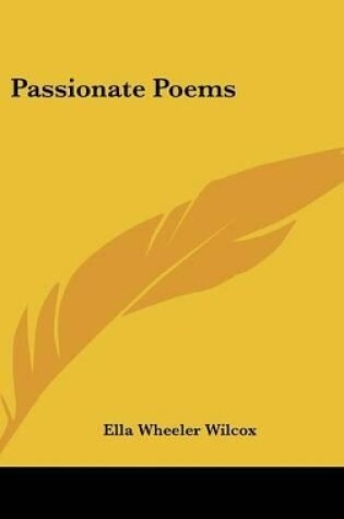 Cover of Passionate Poems