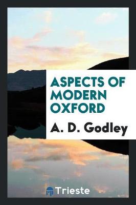 Book cover for Aspects of Modern Oxford