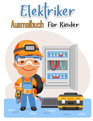 Book cover for Elektriker-Malbuch f�r Kinder