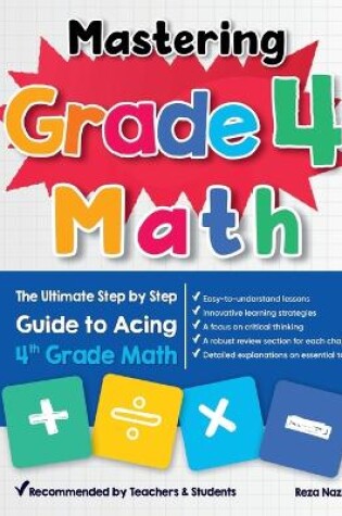 Cover of Mastering Grade 4 Math
