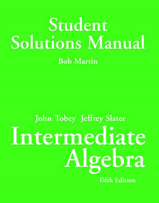 Book cover for Student Solutions Manual - Internal