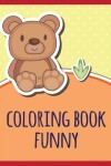 Book cover for coloring book funny