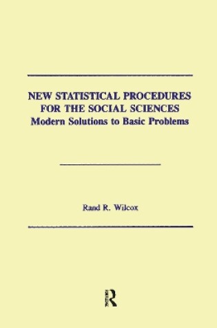 Cover of New Statistical Procedures for the Social Sciences