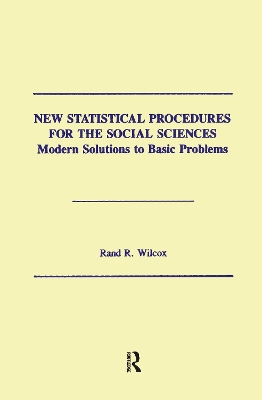 Book cover for New Statistical Procedures for the Social Sciences