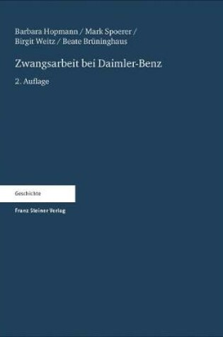 Cover of Zwangsarbeit Bei Daimler-Benz