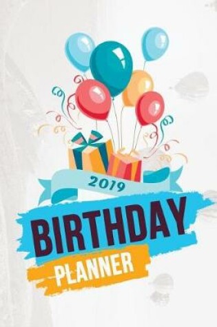 Cover of 2019 Birthday Planner