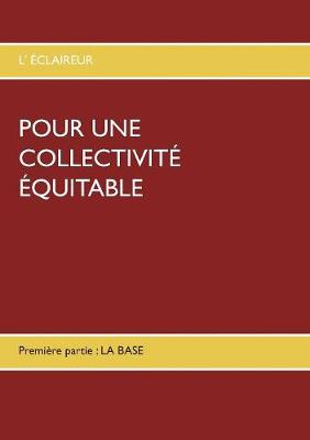 Book cover for Pour Une Collectivité Équitable