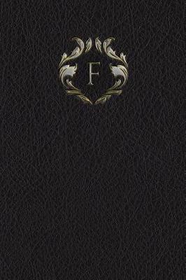 Book cover for Monogram "F" Blank Book