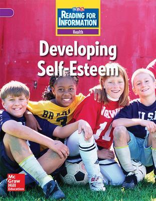 Book cover for Reading for Information, Above Student Reader, Health - Developing Self-Esteem, Grade 5