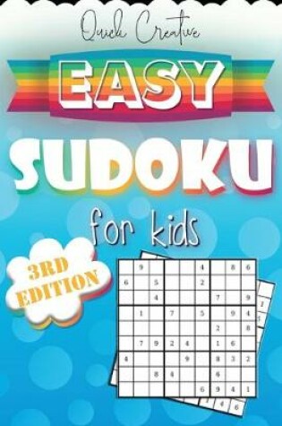 Cover of Easy Sudoku For Kids 3rd Edition