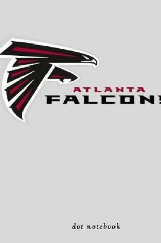 Cover of Atlanta Falcons dot notebook