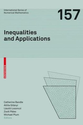 Cover of Inequalities and Applications