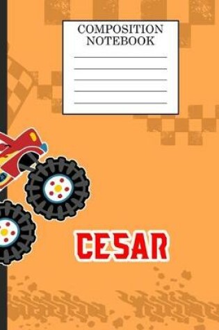 Cover of Compostion Notebook Cesar