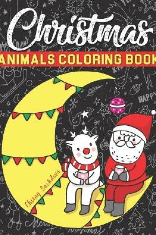 Cover of Christmas Animals Coloring Book