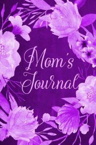 Cover of Chalkboard Journal - Mom's Journal (Purple)