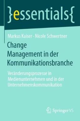 Cover of Change Management in der Kommunikationsbranche