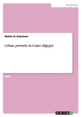 Book cover for Urban poverty in Cairo (Egypt)