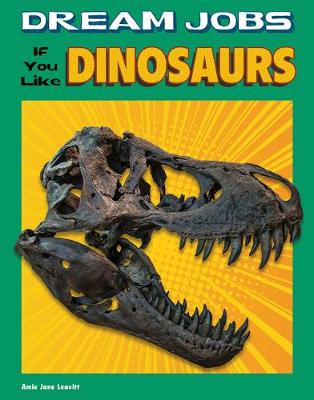 Book cover for Dream Jobs If You Like Dinosaurs