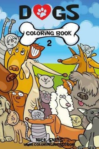 Cover of Dogs Coloring Book 2