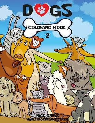 Cover of Dogs Coloring Book 2