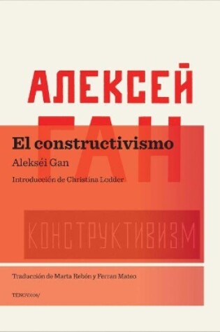 Cover of El Constructivismo