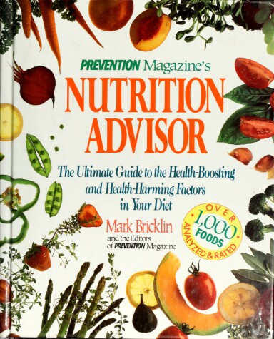 Book cover for Prevention Magazine's Nutrition Advisor