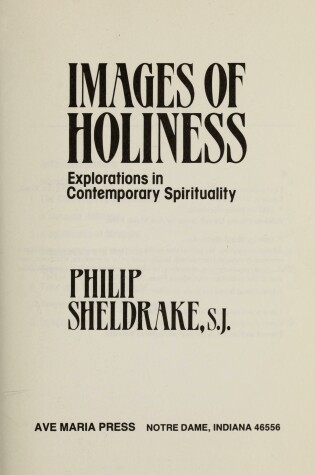 Cover of Images of Holiness