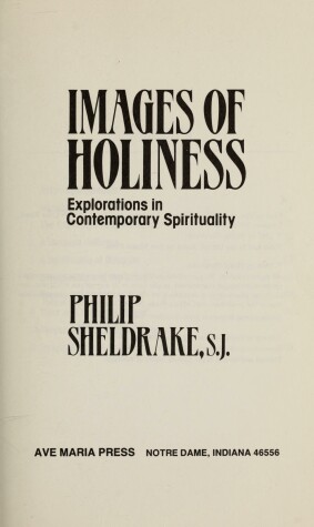 Book cover for Images of Holiness