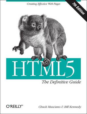Book cover for HTML5: The Definitive Guide