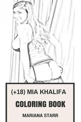 Book cover for (+18) MIA Khalifa Coloring Book
