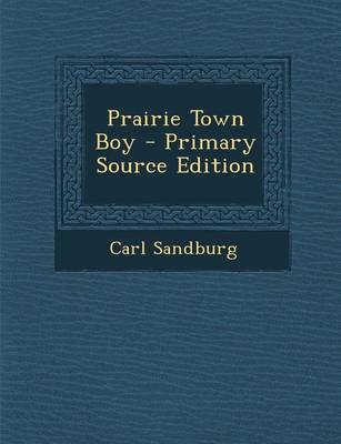 Book cover for Prairie Town Boy - Primary Source Edition