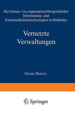 Book cover for Vernetzte Verwaltungen